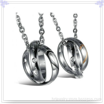 Stainless Steel Jewelry Lovers Category Fashion Pendant (HR3253)